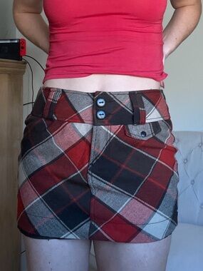 Plaid Mini Skirt - Purchased in Ireland